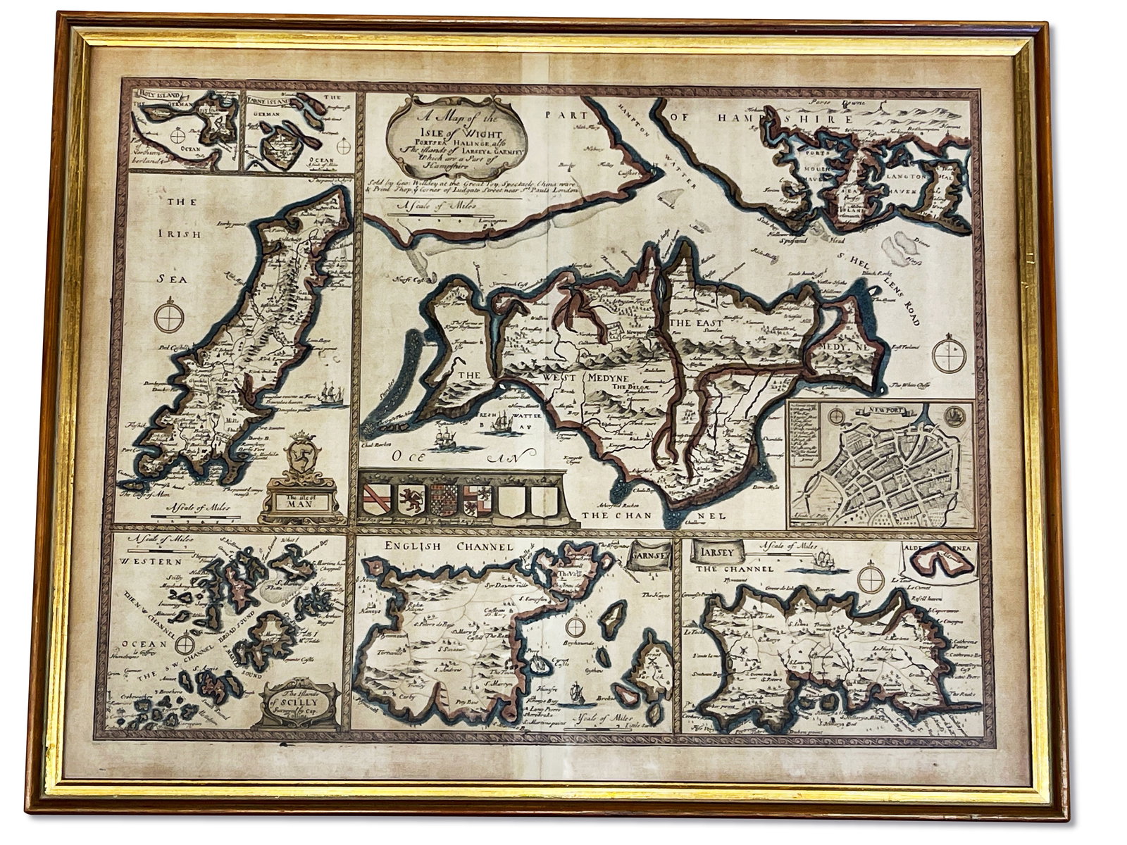 George Wildey. Engraving: Isle of Wight (1 of 4)