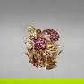 14K Yellow Gold Bee Pin