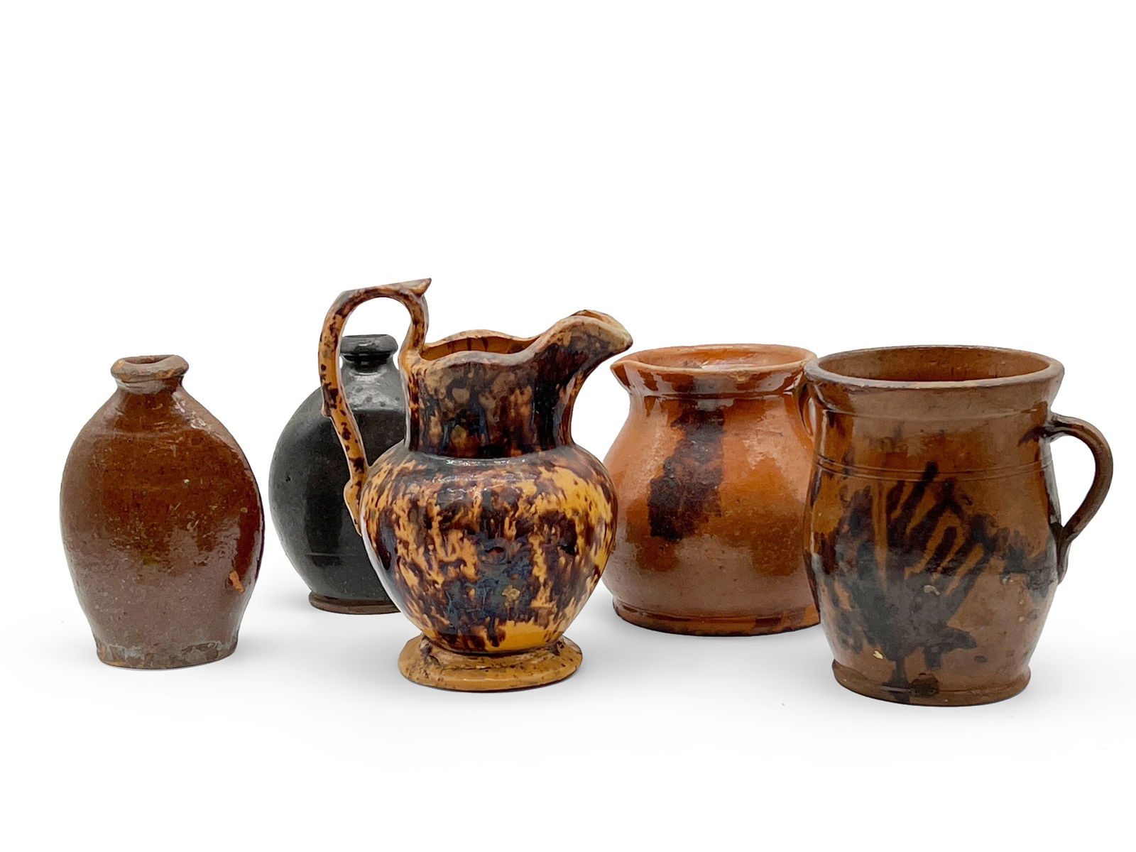 Five Redware Articles (1 of 8)