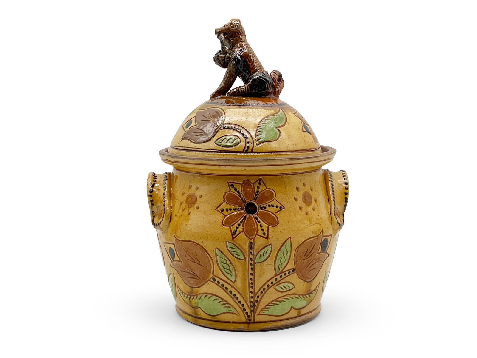 Turtlecreek Potters Redware Jar (1 of 4)