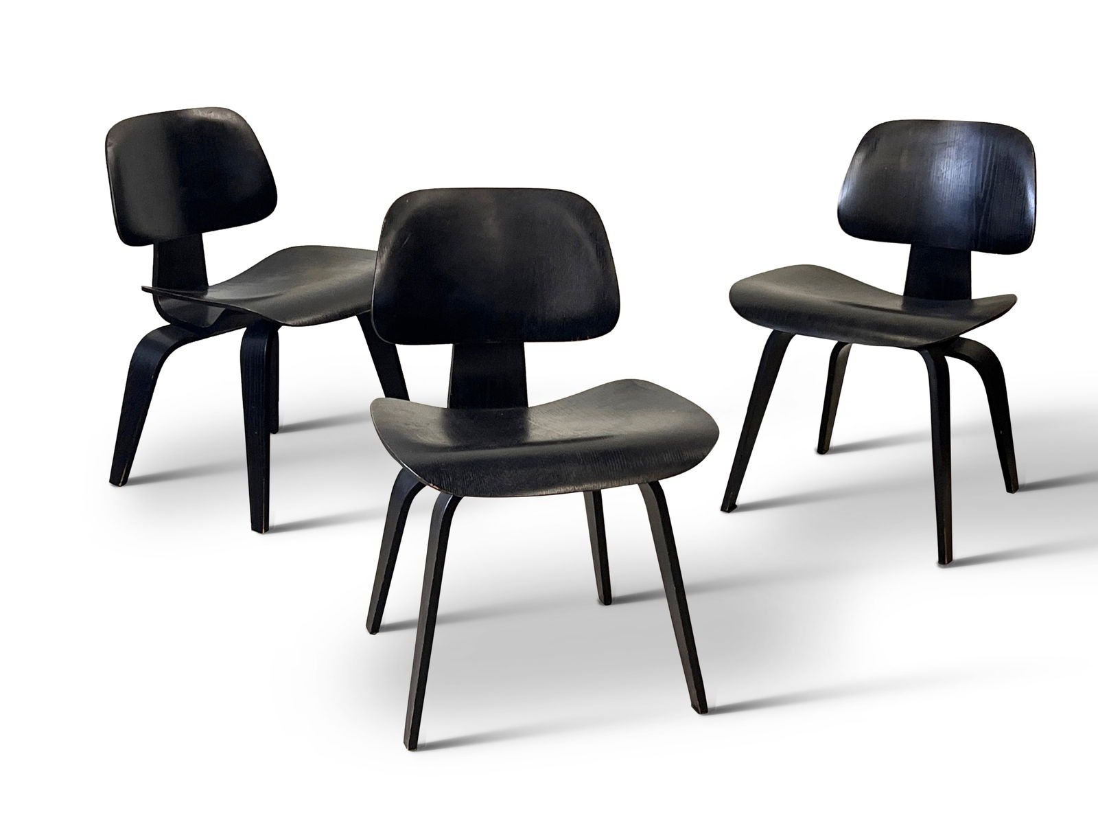 Three Charles & Ray Eames DCW Chairs (1 of 5)