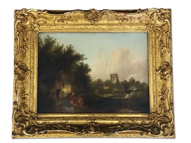 Edward Charles Williams. Oil/Canvas: Landscape