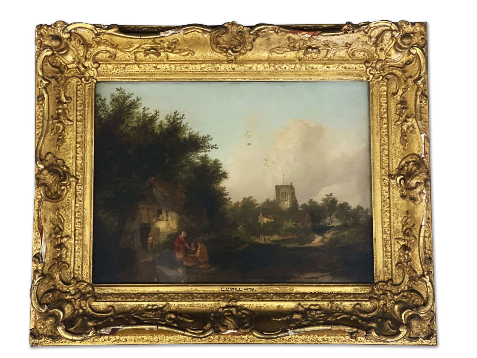 Edward Charles Williams. Oil/Canvas: Landscape (1 of 6)