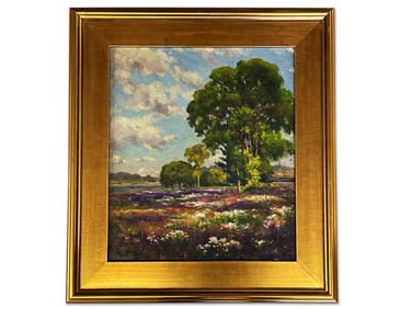 Arthur E. Ward. Oil/Board: Maine