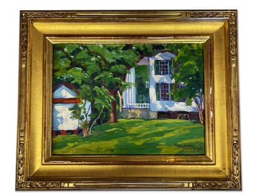 Tjelda Vander Meijden. Oil/Board: Landscape