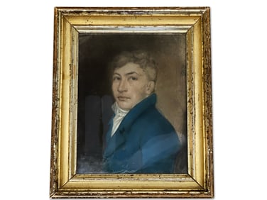 Pastel/Paper: Portrait of a Young Boy