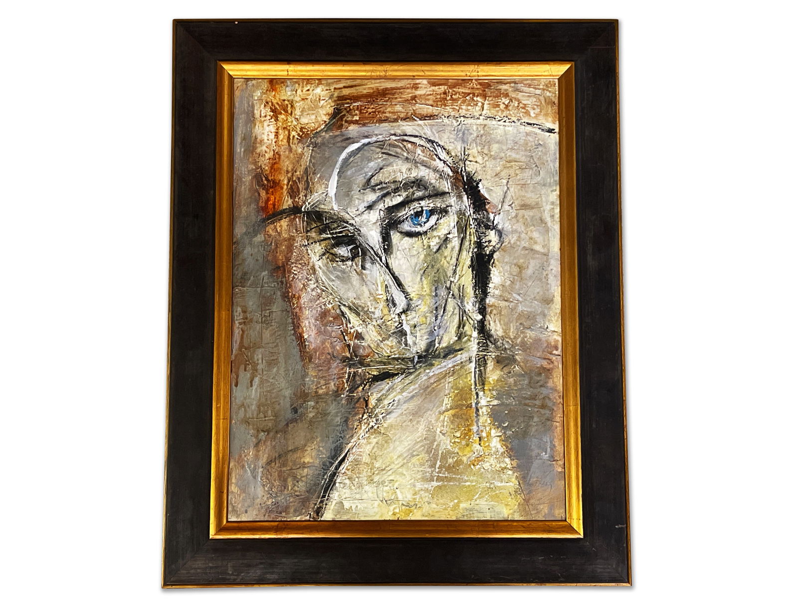 Vitaly Komar. Oil/Board: Abstract Figure (1 of 6)