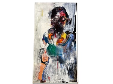 Mickayel Thurin. Mixed Media: Abstract.