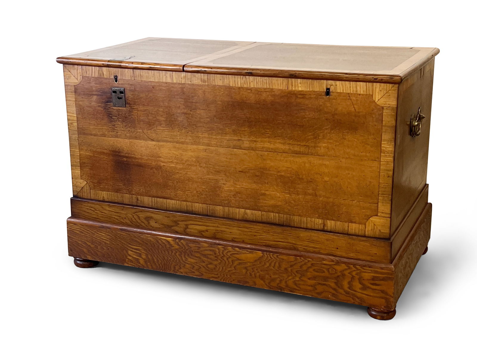 English Oak Blanket Chest (1 of 7)
