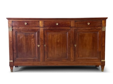 French Louis XVI-style Mahogany Sideboard