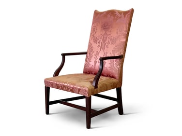 Hepplewhite Mahogany Lolling Chair