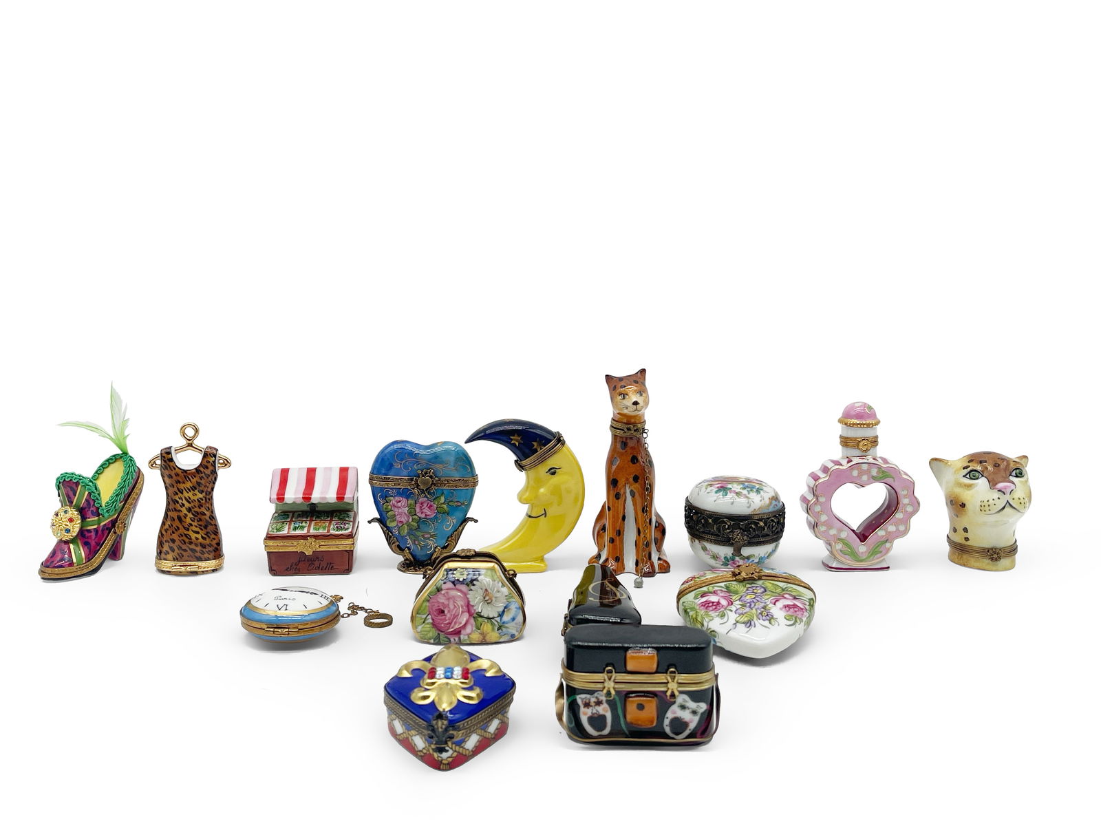 15 Limoges Trinket Boxes (1 of 12)