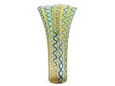 Italian Oggetti Art Glass Vase