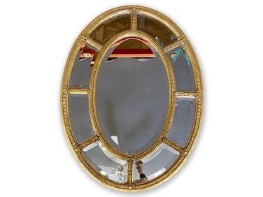 Freidman Bros. Gilt-Decorated Beveled Wall Mirror