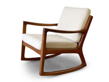 Ole Wanscher Danish Teak Rocking Chair