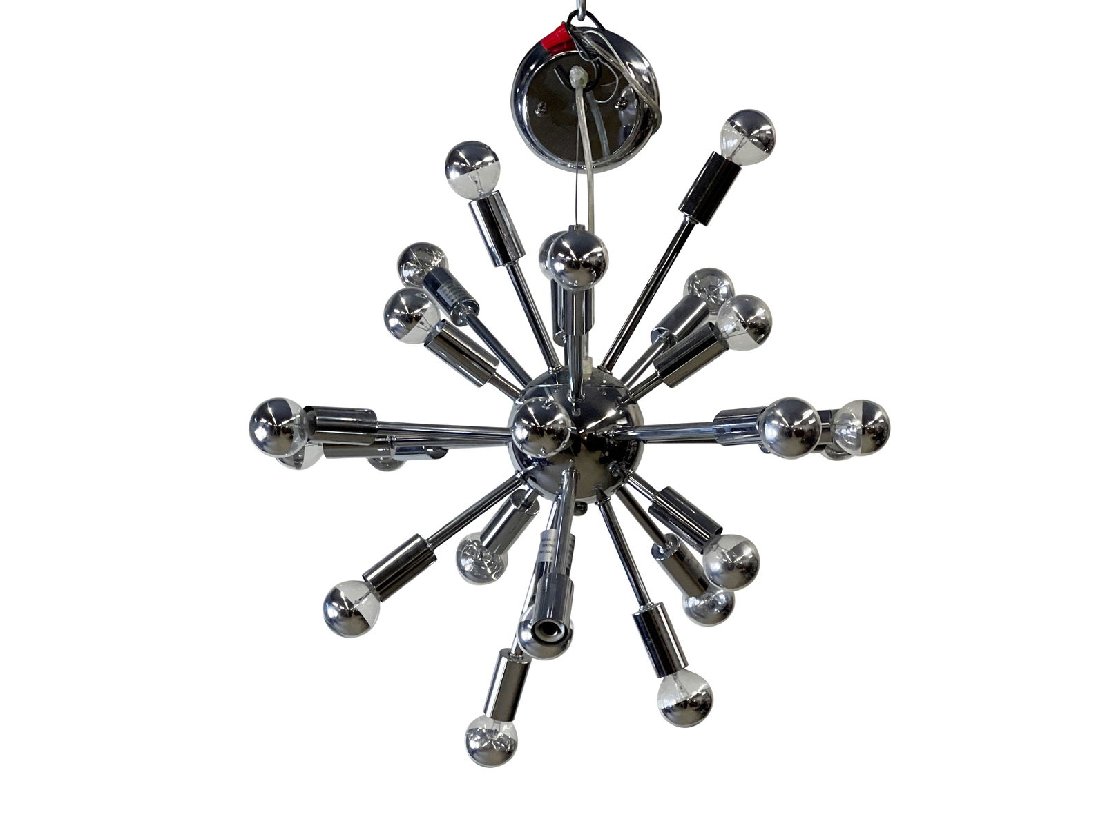 Contemporary Chrome Sputnik Chandelier (1 of 3)