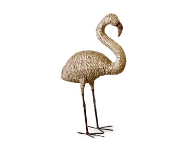 Mario Lopez-style Wicker Flamingo