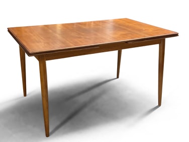 Danish Modern Teak Extension Dining Table