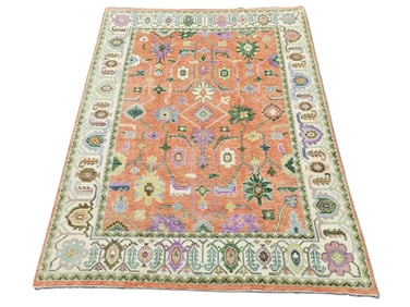 Turkish Room Size Carpet, 11ft 7in x 8ft 10in