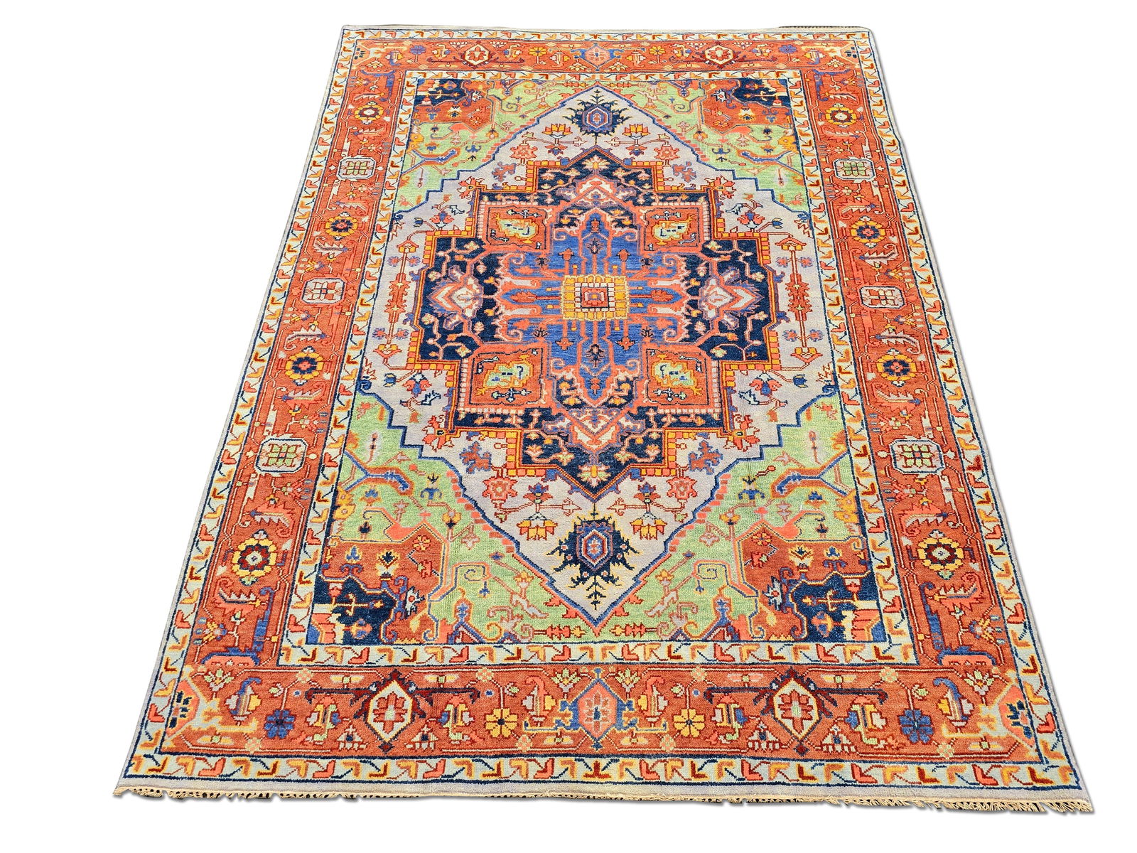Turkish Room-Size Carpet, 11t 11in x 8ft 8in (1 of 6)