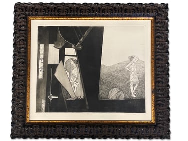 Joanna Klain. Engraving: Afterward