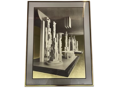 Louise Nevelson. Screenprint: Bicentennial Dawn