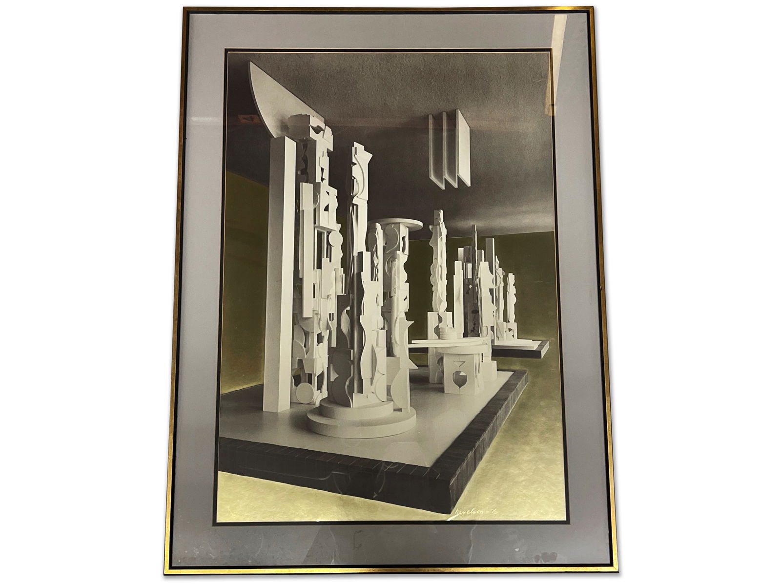 Louise Nevelson. Screenprint: Bicentennial Dawn (1 of 6)