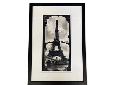 Vincent Serbin. Silver Gelatin: Tour Eiffel