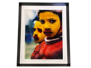 Signed Color Photographic Print: Yellow