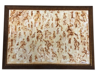 Harriet Wiseman. Acrylic/Canvas: Figures