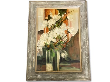 Emlen Etting. Oil/Canvas: Still Life