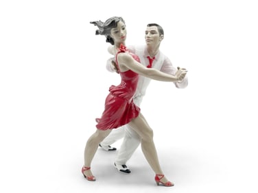 Lladro Salsa Couple Figurine