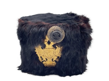 Imperial Austrian Fur Officer's Hat
