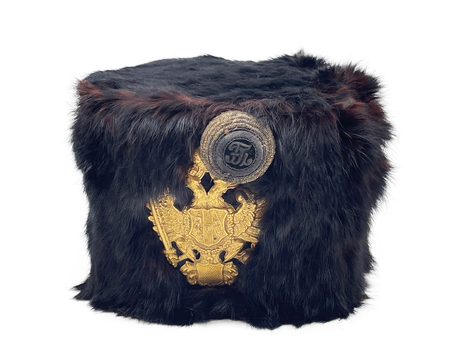 Imperial Austrian Fur Officer's Hat (1 of 4)