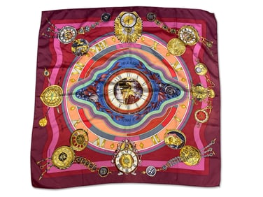 Hermès Parmi Les Fleurs Silk Scarf