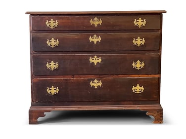 Chippendale Pine Chest of Drawers