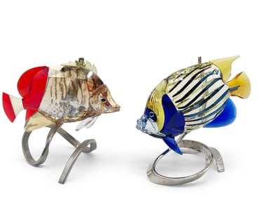 Swarovski Angelfish and Butterfly Fish