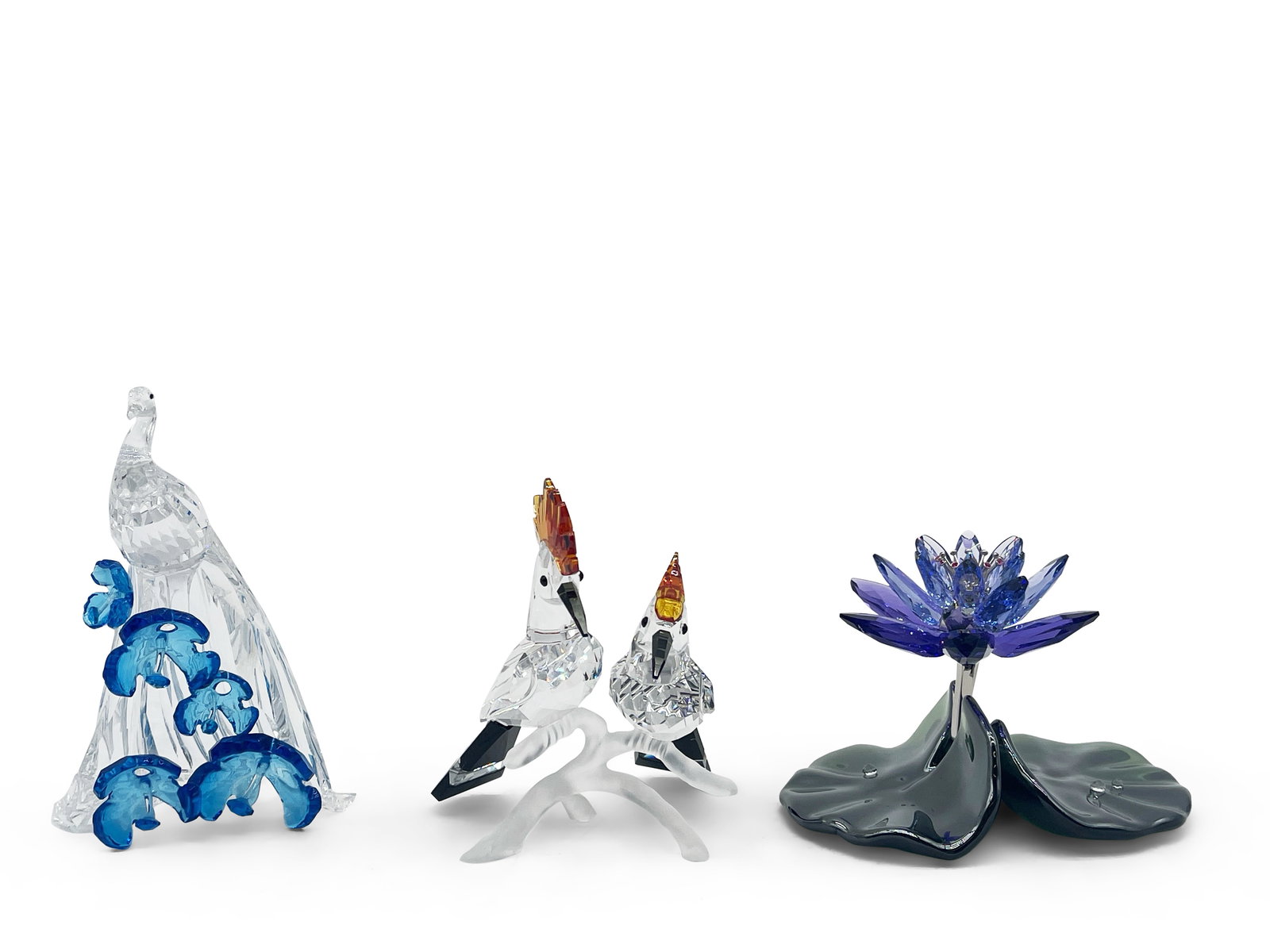 Three Swarovski Crystal Figurines (1 of 9)