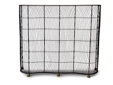 Federal-style Wire and Brass Fire Screen