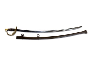 Civil war Model 1860 Cavalry Saber and Scabbard