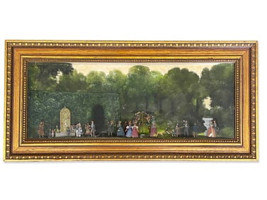 19th C. Shadowbox Paper Diorama