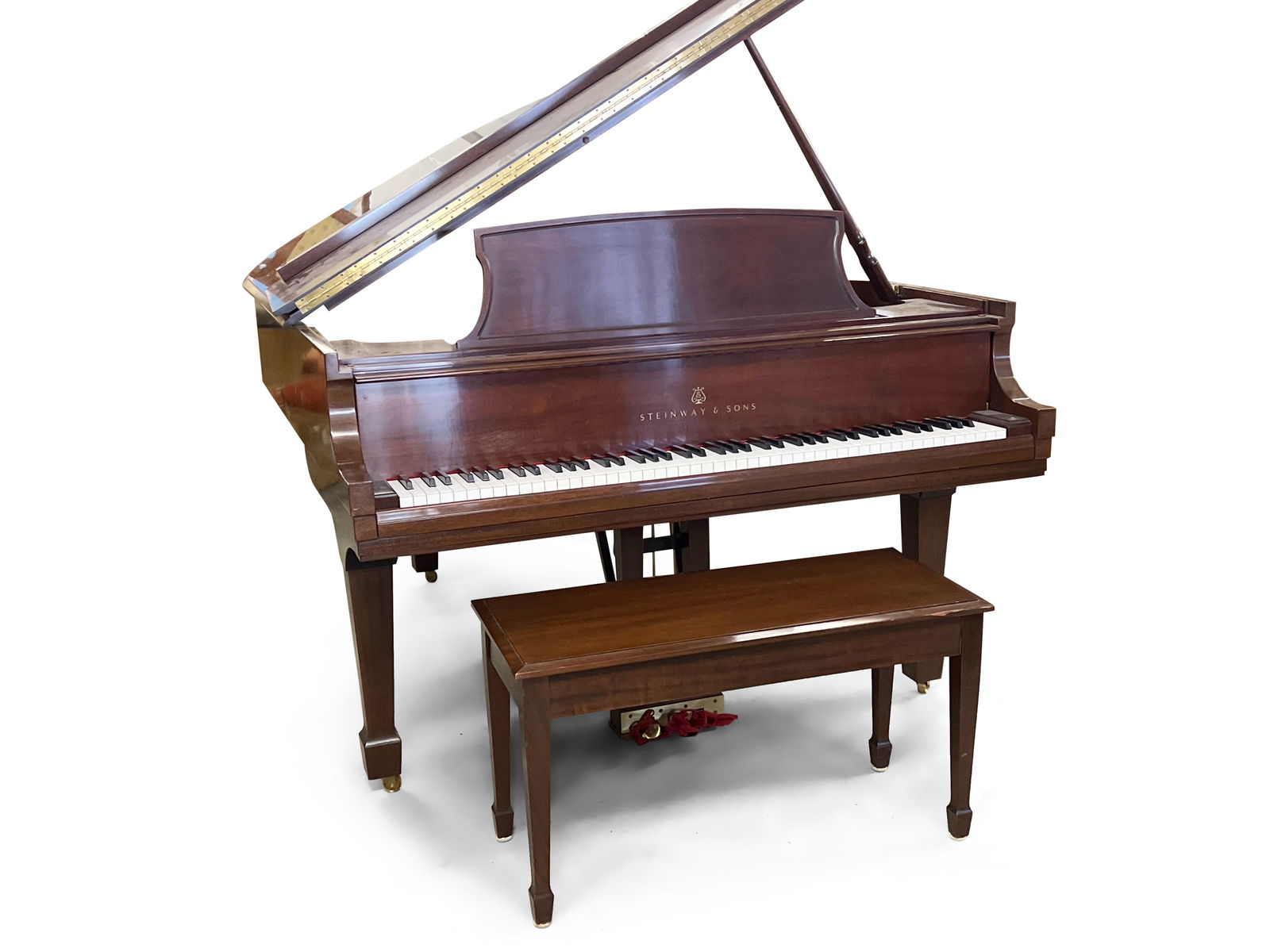 Steinway Model L Baby Grand Piano (1 of 8)