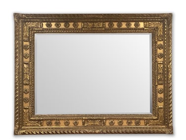 Large Gilt Decorator Wall Mirror