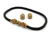 OTC 18K Gold & Ruby Dragon Suite