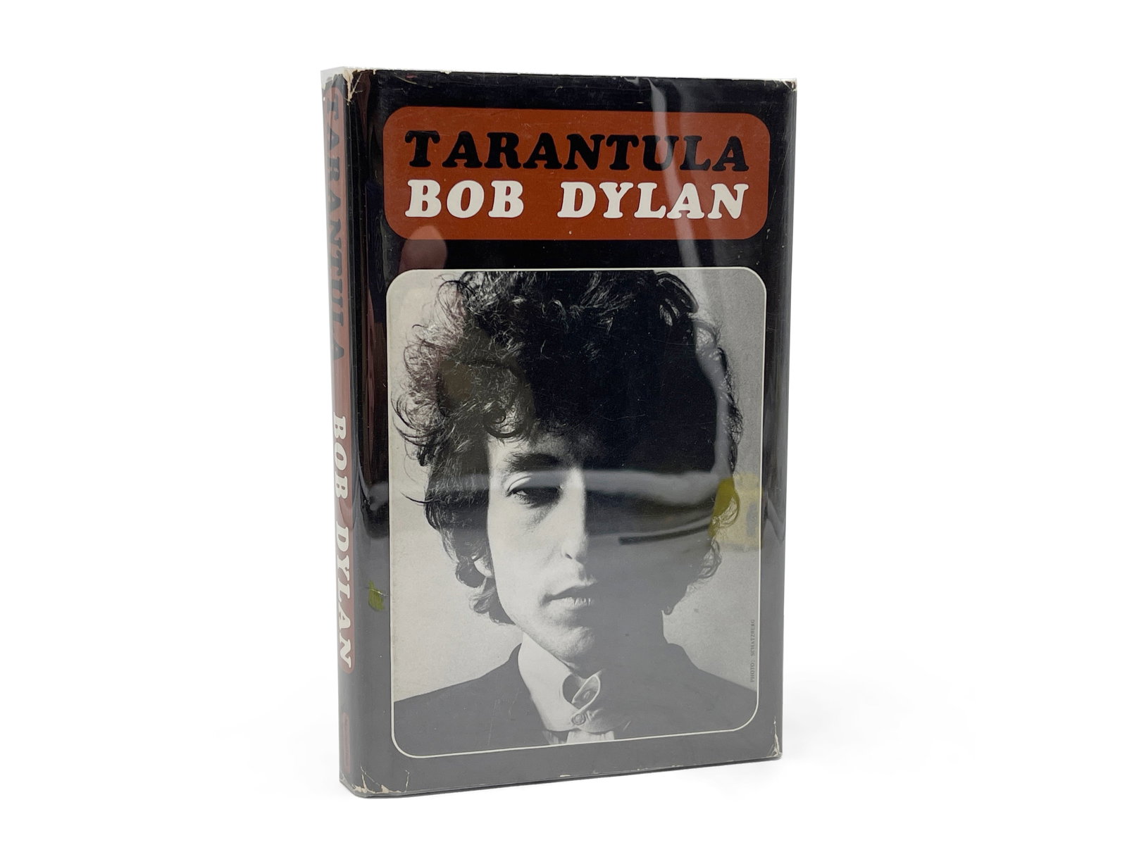 Bob Dylan: Tarantula. Signed: "Tarantula" by Bob Dylan, 1971. Stated first printing. Presentation copy signed on the front endpaper. The Macmillan Company. 9in tall x 5-1/2in wide. | Philadelphia Metro area delivery, NYC curbside