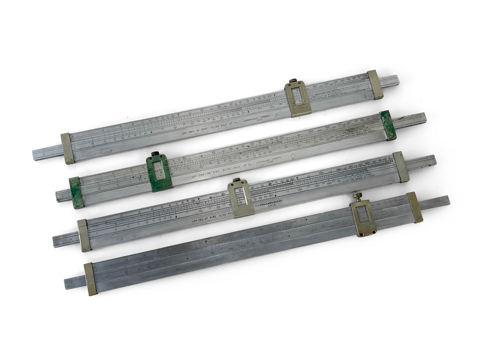 Four Woollams-Seeney Mark VI Slide Rules (1 of 6)