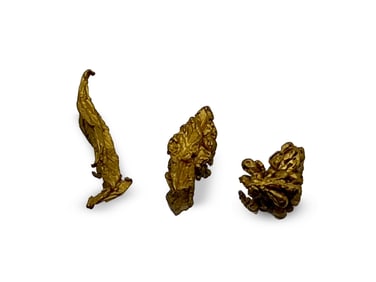 Three Venezuelan Gold Nuggets