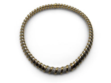 Roberto Coin Nabucco 18K Diamond Necklace