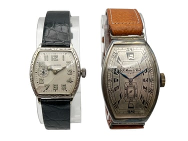 Two Art Deco Watches