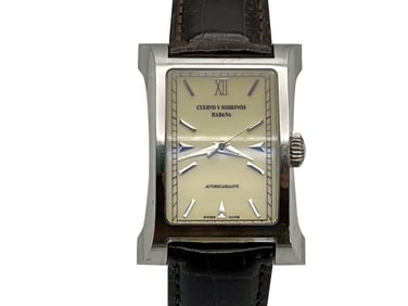 Cuervo Y Sobrinos Stainless Watch